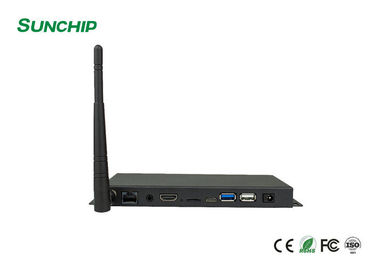 جعبه مدیا پلیر بادوام 4K با پشتیبانی از نرم افزار CMS HD IN OUT LVDS EDP WIFI LAN
