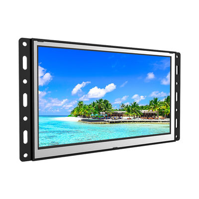 Open Frame Interactive Digital Signage TFT 4G Network CMS Android 10.1 Inch