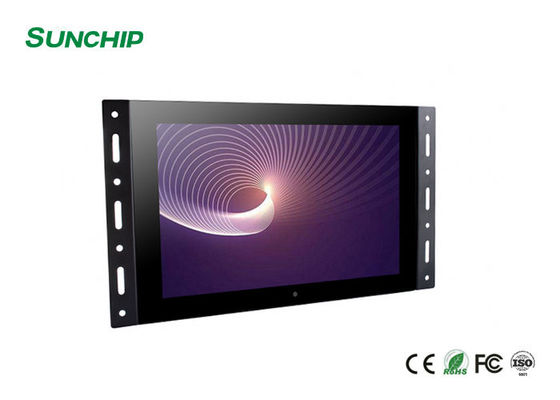مانیتور 15.6 اینچی پخش کننده لمسی صفحه نمایش LCD با قاب باز تبلت تعبیه شده صنعتی اندروید