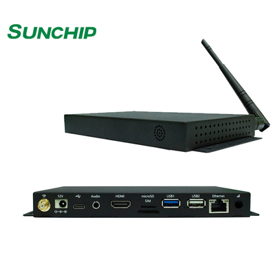 4K HD Android Media Player Box 7*24h Indoor 1080p Network Digital Signage Media Player
