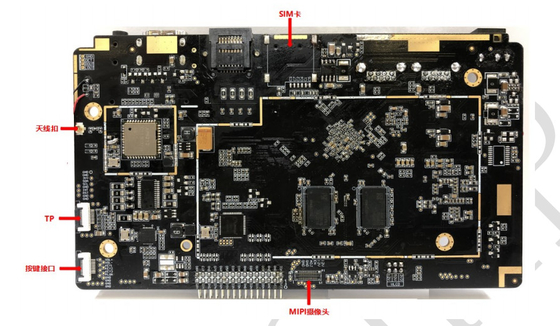 MIPI HD Embedded System Board RK3568 LVDS EDP 4G شبکه های WIFI BT LAN