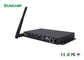Black Metal Box Digital Signage Media Player خروجی HD پشتیبانی از WIFI BT Ethernet 4G