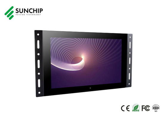 نسخه شبکه اندروید قاب باز صفحه نمایش LCD تبلیغاتی قاب فلزی با شبکه WIFI LAN
