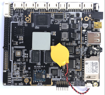 برد اصلی سیستم جاسازی شده اندروید 8.0 EDP LVDS MIPI RJ45 Ethernet Sensing Board