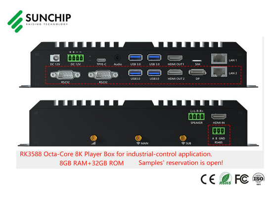 19.1 اینچ نوار کشیده نمایشگر LCD نمایش علامت های دیجیتال با WIFI 4G LAN اختیاری